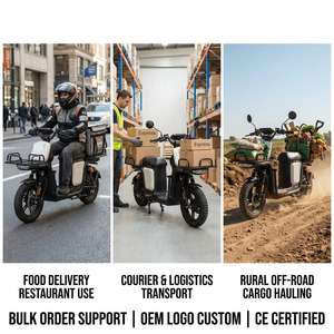 Nouvelle Offre 2025 : Vélo Cargo Électrique Super Puissant 60V 1000W avec Pneus Larges, Vitesse Maximale 55km/h, Autonomie Étendue 180KM - Product Image 6