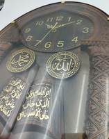 Jam Dinding Oval Muslim Modern Ukuran Besar Dekorasi Ruang Tamu Rumah Kualitas Bagus Harga Promosi Hadiah Barang Laris