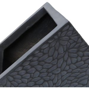 Ensemble de 4 jardinières carrées modernes en céramique Mdj Pottery (16,9+14,37+11,6+9,25 pouces) avec trou de drainage pour la maison et le jardin - Product Image 6