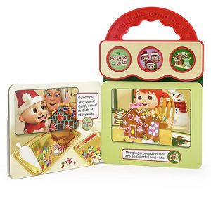 Libro de Sonidos Eléctrico para Bebés de Navidad, Personalizado por Fábrica China, Libro Musical de Aprendizaje Temprano para Niños con Audio - Product Image 5