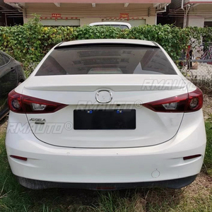 Alerón Trasero de Plástico ABS para Maletero, Accesorios para Automóviles, Compatible con Mazda 3 Axela Sedán 4 Puertas 2014 2015 2016 2017 - Product Image 4