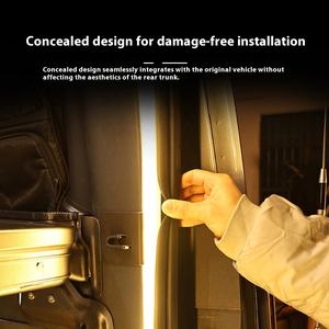 Accessori luce auto universale 5M portellone posteriore LED illuminazione ambiente bagagliaio Neon LED strisce luci interne per auto - Product Image 2