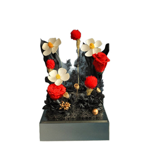 Eternal Flower rose acrylic <b>Gift</b> <b>Box</b> diy Doll Valentine's Day Birthday <b>Gift</b> for girlfriend light Customization - Product Image 2