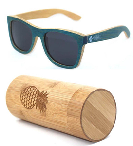 2025 ống kính phân cực với thương hiệu của riêng bạn Kính mát tre handmade tùy chỉnh Kính mát tre - Product Image 1