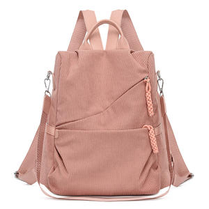 2025 sac à dos de voyage antivol de grande capacité pour femmes sac à main en PU à la mode avec style décontracté polyvalent - Product Image 3