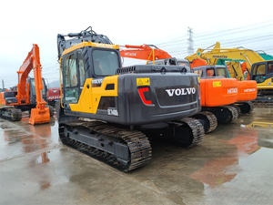 Excavadora de cadenas Volvo EC140DL de 14 toneladas de segunda mano, original de Corea, usada, modelo medio Volvo EC140 ZX135 SY135 PC130 - Product Image 2