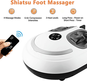 Máquina de masajeador de pies N con amasado profundo, terapia de calor, compresión de aire, uso doméstico, relajante de pies eléctrico para aliviar el dolor - Product Image 4