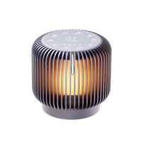 Veilleuse 3 en 1, bruits blancs et stéréo, haut-parleur BT sans fil avec fonction de compte à rebours, coque de galvanoplastie portable