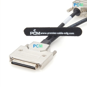 كابل تقسيم SCSI VHDCI 68 سن إلى مزدوج DB9 أنثى RS232 لـ NVIDIA DRIVE AGX Thor Developer Kit VH1 VH2 Vehicle Harness - Product Image 2