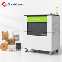 Mesin Pemotong dan Pengukir Laser CO2 640 Kecepatan Tinggi untuk Akrilik, Kayu, Kristal, Karet, Batu, Kertas AI/BMP/PLT Otomatis CNC