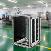 3W-9805301C Étagère de circulation ESD industrielle pour stockage de magazines de circuits imprimés, mobilier de bureau, utilisation commerciale antistatique réglable
