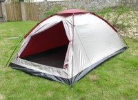 Tente dôme d'été bon marché d'une chambre pour le camping en plein air Installation facile avec promotion extérieure