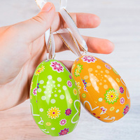 Boîte en métal pour bonbons au chocolat NICE-CAN, emballage alimentaire, impression florale personnalisée, boîte en métal pour œufs de Pâques