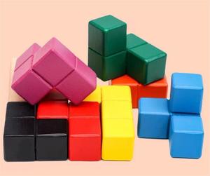 Cubo <span class=keywords><strong>Rompicapo</strong></span> in Legno Luban Lock con Blocchi per Pensiero Logico Gioco <span class=keywords><strong>di</strong></span> Puzzle Cubo <span class=keywords><strong>Rompicapo</strong></span> in Legno - Product Image 4