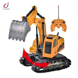 Chengji Kids - Excavadora de Juguete con Control Remoto, Simulación de Vehículo de Ingeniería, Escala <span class=keywords><strong>1</strong></span>:<span class=keywords><strong>24</strong></span>, 2.4G, 6 Canales, Radio Control, para Niños - Product Image 2