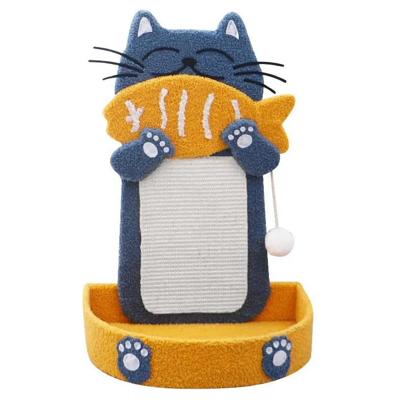 サイザル麻猫スクラッチボードクローグラインダー垂直非削り傷耐摩耗性かじる猫のおもちゃペット用品