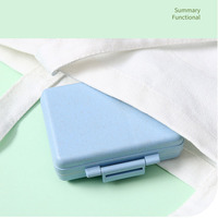 Boîte à pilules de voyage portable grande capacité à 9 compartiments pour vitamines et huiles de poisson – Vente en gros