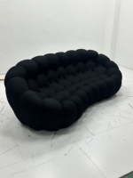 Wohnzimmer komprimiertes 3-Sitzer-Blasensofa für Mall oder Hotel Dropshipping-Sofa Couch