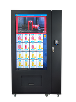 Distributeur automatique WEIMI modèle 55 pour snacks et boissons avec grand écran tactile pour la promotion dans les gares et les centres commerciaux