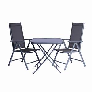 Mesa de jardín ajustable exterior plegable portátil de lujo, muebles de exterior para barbacoa de Metal, mesa de jardín plegable de aluminio - Product Image 6