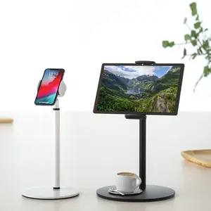 Metal Adjustable Desk 360 Rotation Tablet Stand 12.9 Pro Holder For Ipad