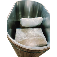Baignoire à glace gonflable moderne de haute qualité pour l'extérieur, couleur bois, pour une personne, bain froid, pod de récupération