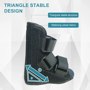 Bota Ortopédica para Fracturas, Soporte de Tobillo Anti-Rotación, Cierre Ajustable con Velcro para el Pie - Product Image 2