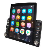 Head Unit Universal 2 Din 9.7 Inch Android 10 Radio Mobil Layar Sentuh Vertikal Stereo GPS Navigasi Radio 2+32G
