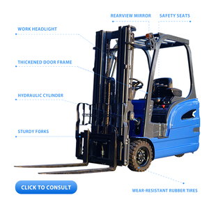 รถยกขนาดเล็กอเนกประสงค์ประสิทธิภาพสูง 2 ตัน รถยก 3 ล้อ รถยกไฟฟ้าใหม่จากจีนสำหรับขาย - Product Image 5