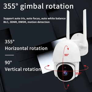 <span class=keywords><strong>Kit</strong></span> de cámara Ptz de 1080P, sistema de cámara <span class=keywords><strong>WiFi</strong></span> inalámbrico de <span class=keywords><strong>videovigilancia</strong></span>, kits de sistema de cámara de seguridad para exteriores para sistema CCTV - Product Image 4