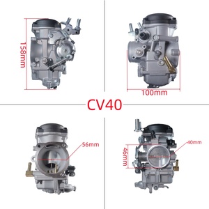 Carburatore CV40 con getti principali e lenti Extra nuova condizione compatibile per Harley Davidson Dyna Sportster 883 1200 di più - Product Image 6