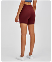 Shorts de cycliste taille haute pour femme, effet ventre plat et rehaussement des fesses, extensibles, pour l'été, la course, le fitness et le yoga, 3 pouces – Grande Vente