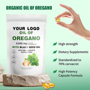 Kapsul minyak Oregano dengan minyak biji hitam kapsul campuran Herbal kualitas Premium Formula alami - Product Image 4