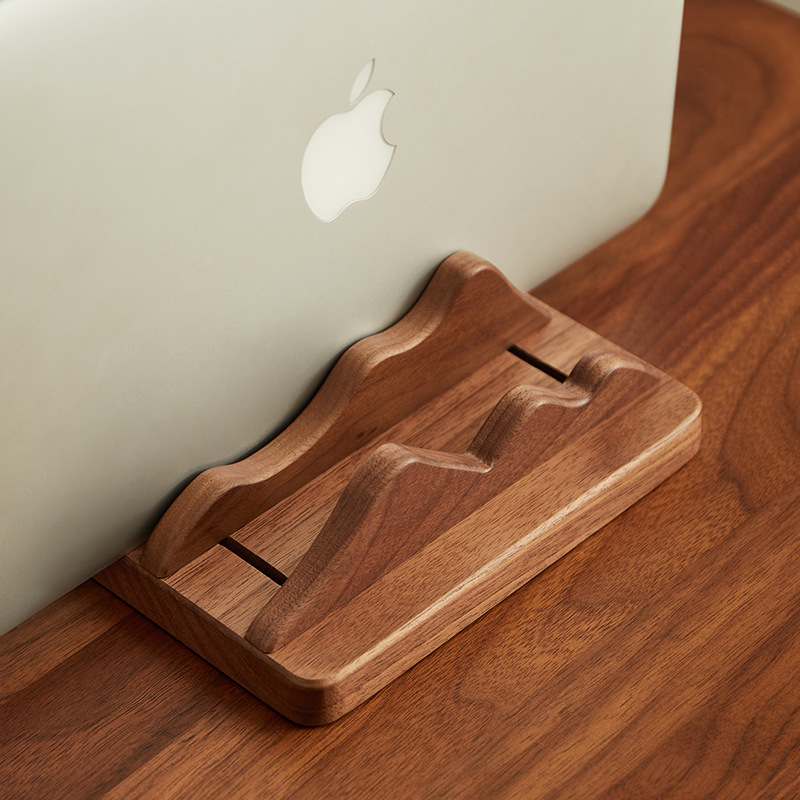 Laptop Stand, Computer Storage Rack, Vertical Desktop Storage Base, Upright Stand