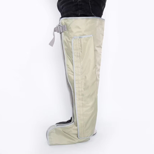 Giày massage chân khí nén có thể điều chỉnh, chất liệu nylon, điều khiển bằng dây, phục hồi thể thao, giảm đau cơ, đạt chứng nhận CE - Product Image 1