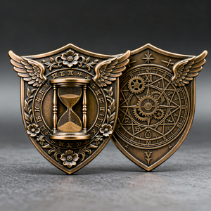 Pièce de monnaie personnalisée sur mesure en alliage de zinc 3D, pièce de monnaie commémorative en métal doré gravable sur mesure - Product Image 1