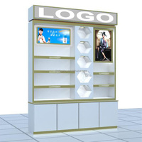 Escaparate de joyería DIY, diseño de interiores, elegante exhibición de cristal, elegantes gabinetes, estante, quiosco de joyería para exhibiciones de escaparate perfectas