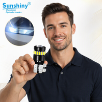 Lampe LED T10 transfrontalière la plus vendue pour voiture, feux de position latéraux, tableau de bord, 3014+18+1 SMD 3030 1.6W 12-18V, multicolore, 50000 heures