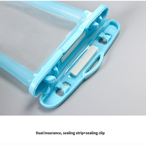 透明PVC防水手机袋气囊潜水游泳通用防水手机袋 - Product Image 4