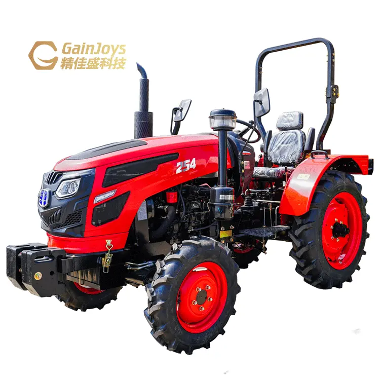 Kompakte elektrische Traktoren Landwirtschaft verwendet 40 PS 50 PS 60 PS gebrauchte Traktoren zum Verkauf Allrad 25 PS Diesel Mini 4x4 Landwirtschaft maschine