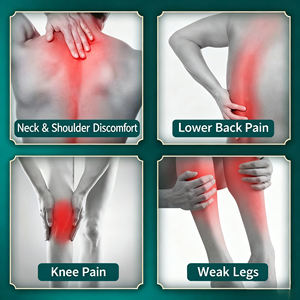 舒禾天然艾草エキス自己発熱灸パッチ、背中、肩、腰、脚の痛みを和らげる - Product Image 3