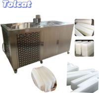 Máquina industrial para hacer ladrillos de hielo, máquina comercial de bloques de cubitos de hielo, máquina de hielo a la venta, máquina para hacer bloques de hielo, refrigeración