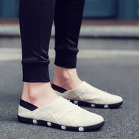 Chaussures bateau en jean pour hommes, respirantes et légères, pour la marche en extérieur, été et automne, vente en gros
