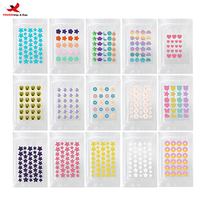Vente en gros de patchs anti-acné en PE, 12/24/32/35 patchs, pour tous types de peau, cicatrisants et lissants, usage quotidien, GZ RTS, commande en gros mixte - Product Image 1