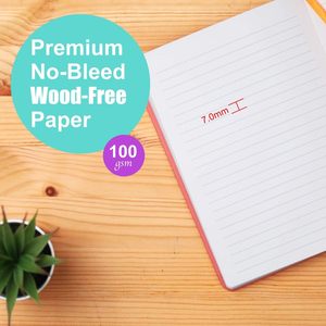 สมุดโน๊ตหนัง PU ขนาด A5พร้อมสายรัดยืดหยุ่นพิมพ์โลโก้ออกแบบได้ตามต้องการ - Product Image 5