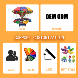 Sillas Voladoras Portátiles a Precio Económico para Parque Infantil, Carrusel de Sillas Voladoras en Venta - Product Image 5