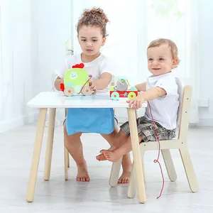 Multifunction बच्चे बच्चों घटना कुर्सी डेस्क लकड़ी बच्चा बच्चों खेलने कक्ष बच्चो फर्नीचर सेट टेबल और दो के साथ कुर्सी