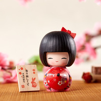 Figurine de fille japonaise personnalisée, figurine japonaise, poupée japonaise, décoration en résine, décorations Geisha