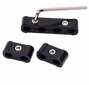 فاصل أسلاك شمعات الإشعال بأربع فتحات، حامل مقسم أسلاك الإشعال 8/9/10 مم، من سبائك الألومنيوم، قطع تزيين وتعديل لمحرك JDM - Product Image 4