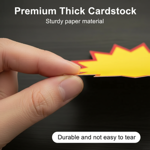 <b>Thick</b> Coated <b>Paper</b> Double-Sided Price Tag for Retail Store - Product Image 1